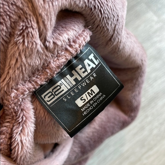 32 Degrees Heat Fleece Sleepwear Hoodie - Picture 3 of 4